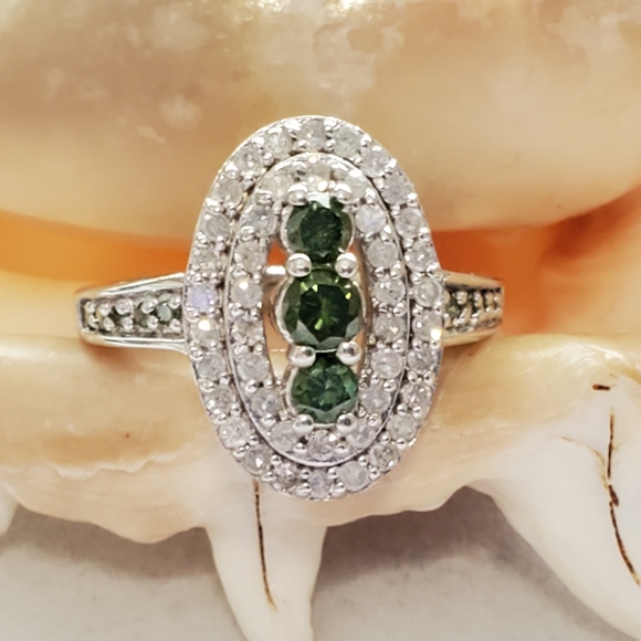 Sterling Silver Diamond Ring 1ctw ⬇️PRICE DRIP⬇️ - Picture 3 of 16